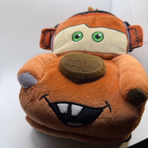 Disney Pixar Other - Disney Pixar Cars Mater Plush Stuffed Toy Towing Radiator Springs 7in Orange‎